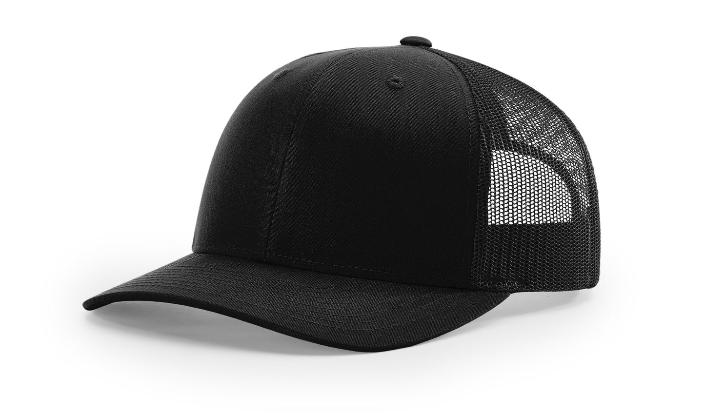 Richardson Hats 112 Trucker Hat - embroidered left panel