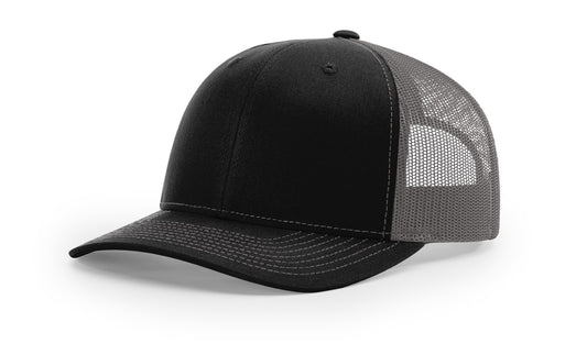 Richardson Hats 112 Trucker Hat - embroidered left panel